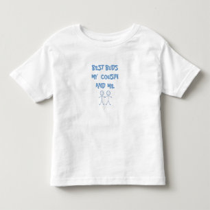 T-SHIRT POUR LES TOUS PETITS LA MEILLEURE CHEMISE DE COUSINS DE BOURGEONS