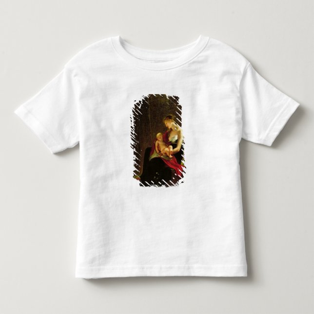 T-shirt Pour Les Tous Petits La mère heureuse (Devant)