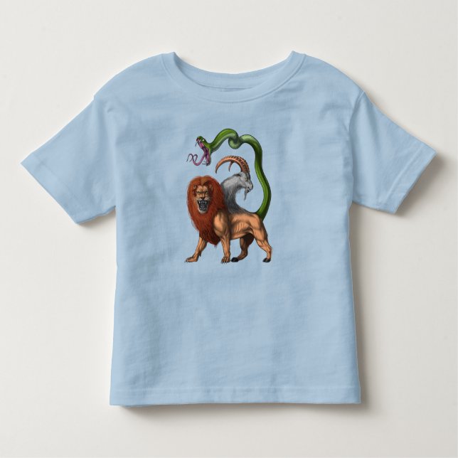 T-shirt Pour Les Tous Petits La mythologie grecque Chimera (Devant)