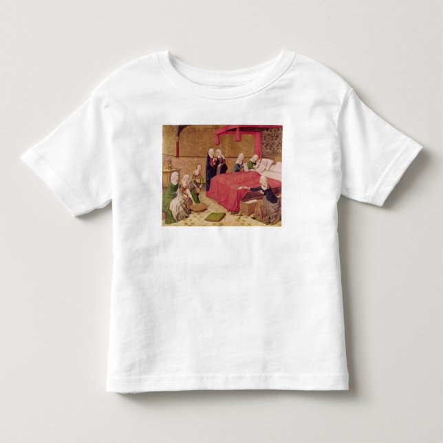 T-shirt Pour Les Tous Petits La naissance de la Vierge (Devant)