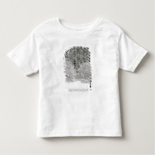 T-shirt Pour Les Tous Petits La neige a couvert le paysage