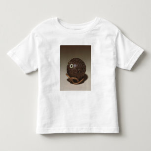 T-shirt Pour Les Tous Petits La noix de coco a sculpté dans un visage, c.1895