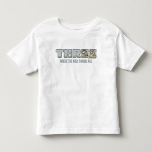 T-shirt Pour Les Tous Petits Là où les choses sauvages sont Troisième Anniversa