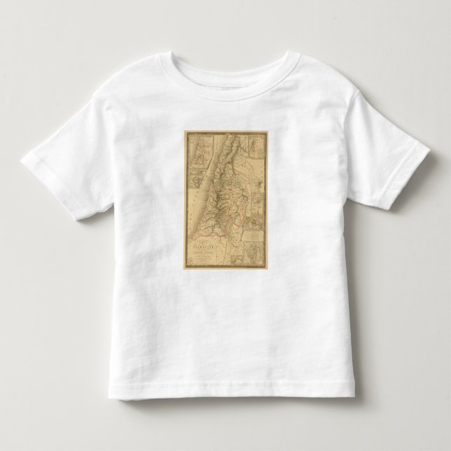T-shirt Pour Les Tous Petits La Palestine (Devant)