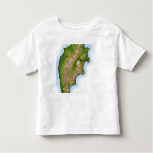 T-shirt Pour Les Tous Petits La péninsule du Kamchatka en Russie