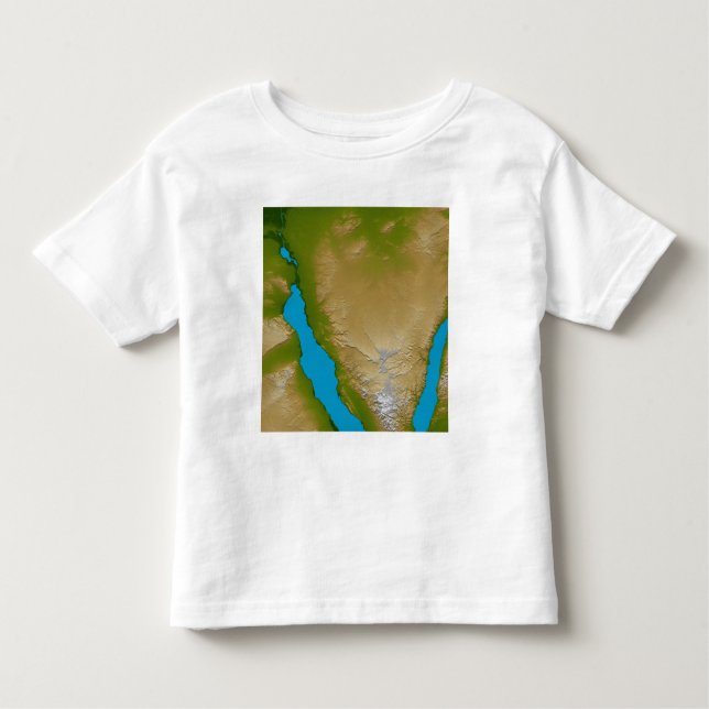 T-shirt Pour Les Tous Petits La péninsule du Sinaï (Devant)