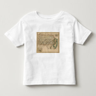 T-shirt Pour Les Tous Petits La Pennsylvanie, New Jersey
