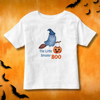 T-shirt Pour Les Tous Petits La Petite Famille Éffrayante Boo Halloween