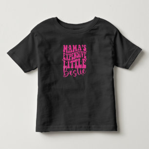 T-shirt Pour Les Tous Petits La petite meilleure amie coûteuse de maman