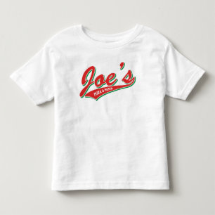 T-shirt Pour Les Tous Petits La pizza et les pâtes de Joe