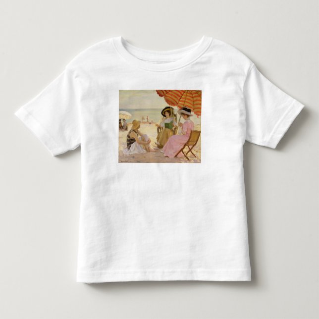 T-shirt Pour Les Tous Petits La plage, 1929 (Devant)