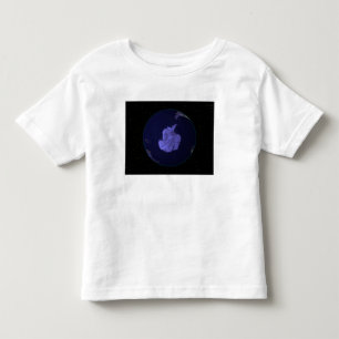 T-shirt Pour Les Tous Petits La pleine terre la nuit montrant les lumières 7 d