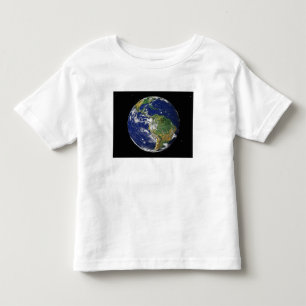 T-shirt Pour Les Tous Petits La pleine terre montrant l'Amérique du Sud 2