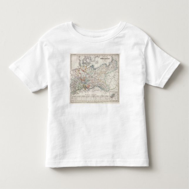 T-shirt Pour Les Tous Petits La Prusse, Suisse (Devant)
