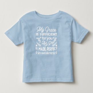 T-shirt Pour Les Tous Petits La puissance rendue parfaite dans la faiblesse 2 C