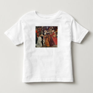 T-shirt Pour Les Tous Petits La reine Mary et la princesse Elizabeth entrent