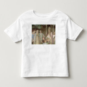 T-shirt Pour Les Tous Petits La Reine Theodolinda et pape Gregory le grand