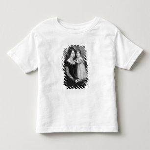 T-shirt Pour Les Tous Petits La reine Victoria en bas âge avec sa mère