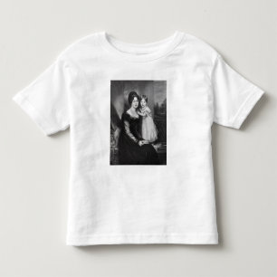T-shirt Pour Les Tous Petits La reine Victoria en bas âge avec sa mère