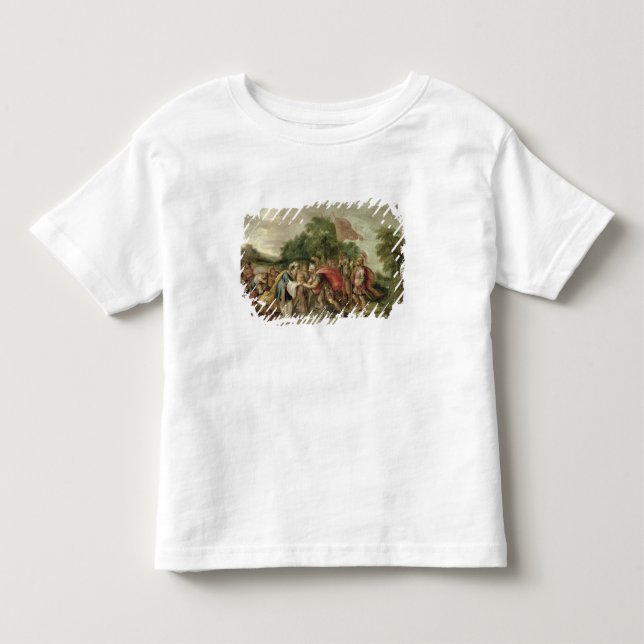 T-shirt Pour Les Tous Petits La réunion d'Abraham et de Melchizedek (Devant)