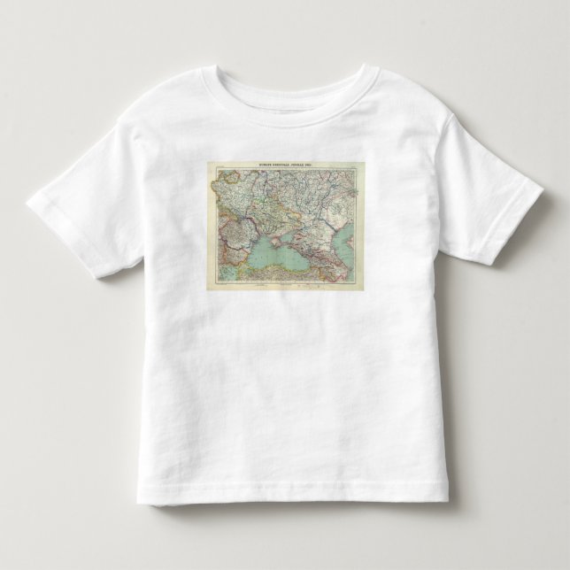 T-shirt Pour Les Tous Petits La Roumanie (Devant)