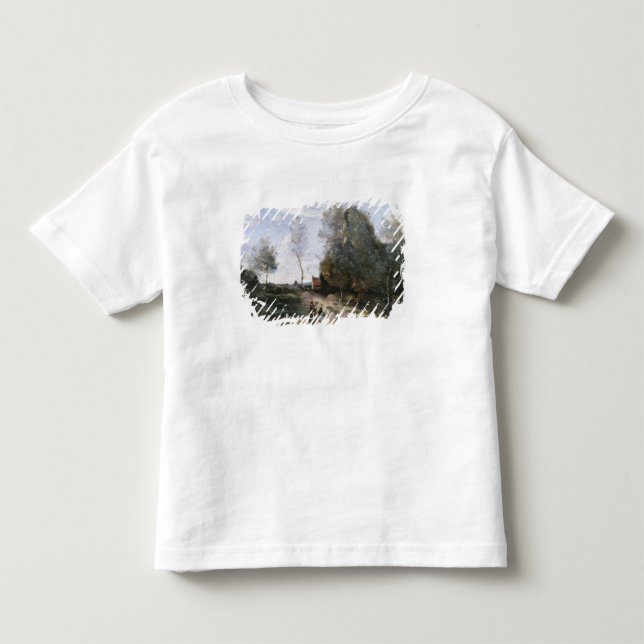 T-shirt Pour Les Tous Petits La route (Devant)