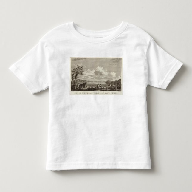 T-shirt Pour Les Tous Petits La Russie 2 (Devant)