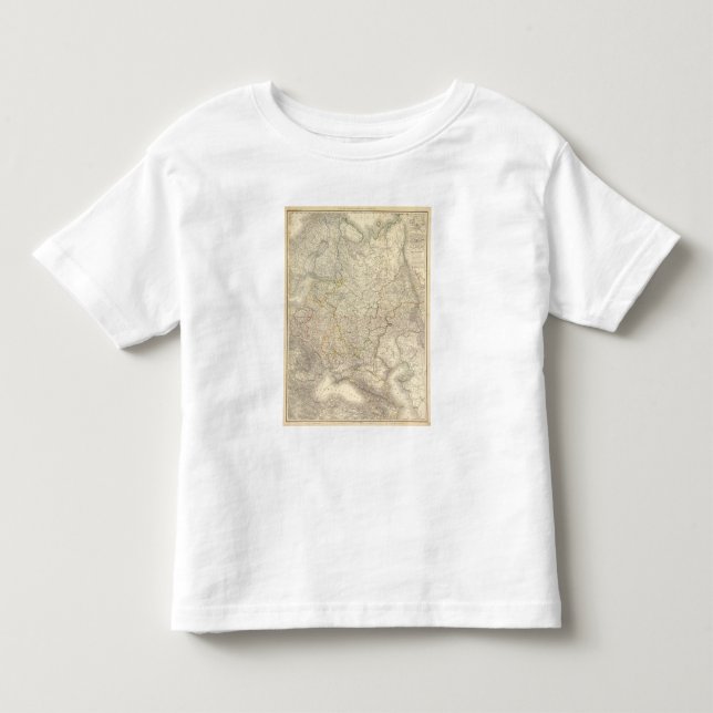 T-shirt Pour Les Tous Petits La Russie et l'Europe 5 (Devant)