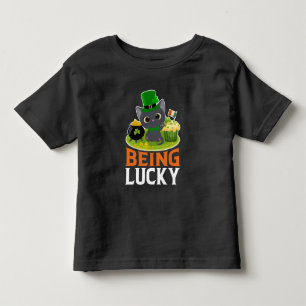 T-shirt Pour Les Tous Petits La Saint-Patrick Chanceux
