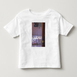 T-shirt Pour Les Tous Petits La salle à manger privée avec le cristal noir