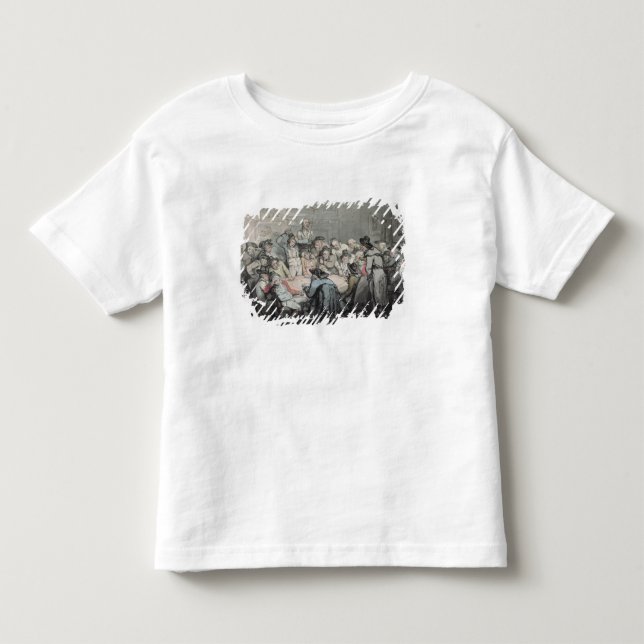 T-shirt Pour Les Tous Petits La salle de risque (Devant)