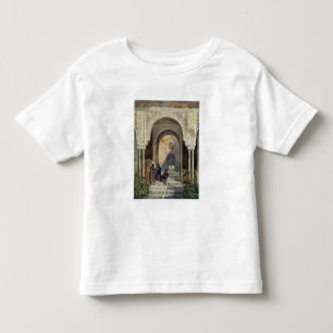 T-shirt Pour Les Tous Petits La Salle des Deux Soeurs de l'Alhambra, Grana