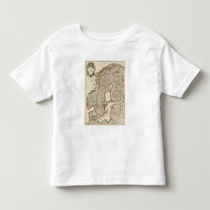 T-shirt Pour Les Tous Petits La Suède, Norvège, l'Europe 2