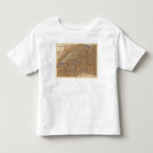 T-shirt Pour Les Tous Petits La Suisse 18 (Devant)