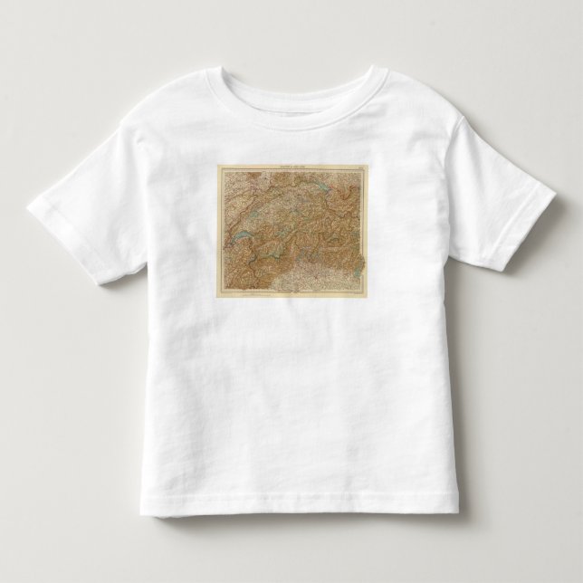 T-shirt Pour Les Tous Petits La Suisse 2021 (Devant)