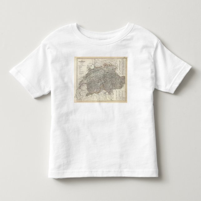 T-shirt Pour Les Tous Petits La Suisse 9 (Devant)