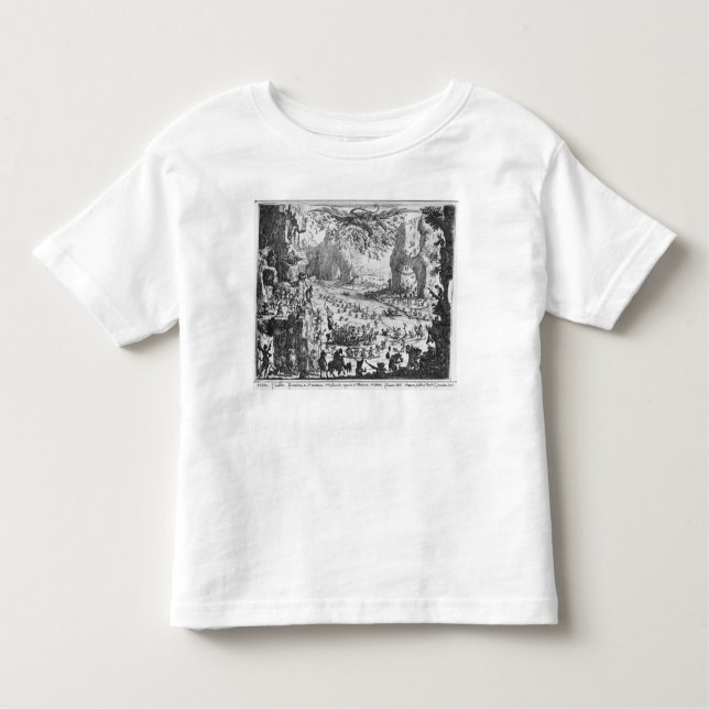 T-shirt Pour Les Tous Petits La tentation de St Anthony (Devant)