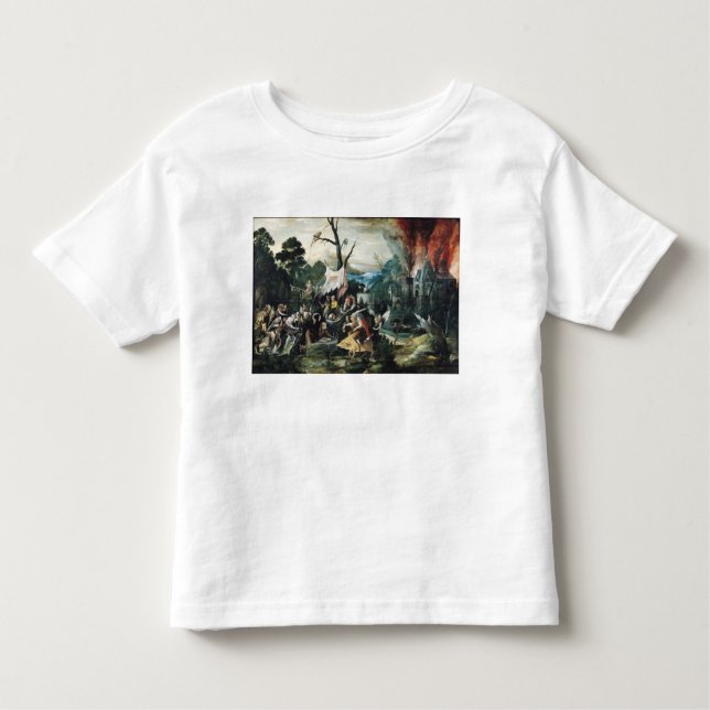 T-shirt Pour Les Tous Petits La tentation de St Anthony 2 (Devant)