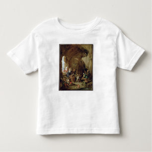 T-shirt Pour Les Tous Petits La tentation de St Anthony dans une caverne