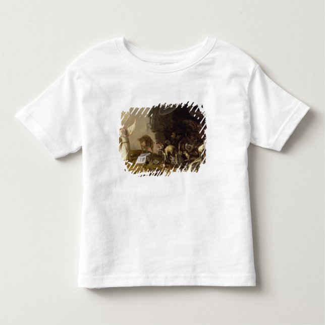 T-shirt Pour Les Tous Petits La tentation de St Anthony (panneau) (Devant)