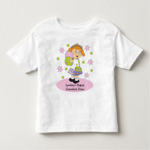 T-shirt Pour Les Tous Petits La tenue de combat de Hanoukka Toddler personnalis
