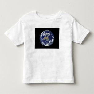 T-shirt Pour Les Tous Petits La terre entièrement allumée a porté sur