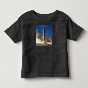 T-shirt Pour Les Tous Petits La Terre tremble tandis que Saturn V embrase le ci