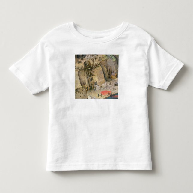 T-shirt Pour Les Tous Petits La tour de Babel (Devant)