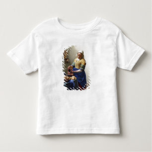 T-shirt Pour Les Tous Petits La trayeuse, c.1658-60 (huile sur la toile)