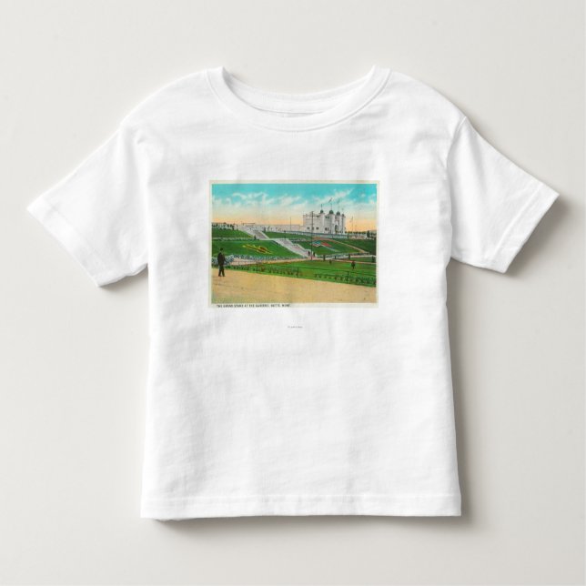T-shirt Pour Les Tous Petits La tribune chez le GardensButte, la TA (Devant)