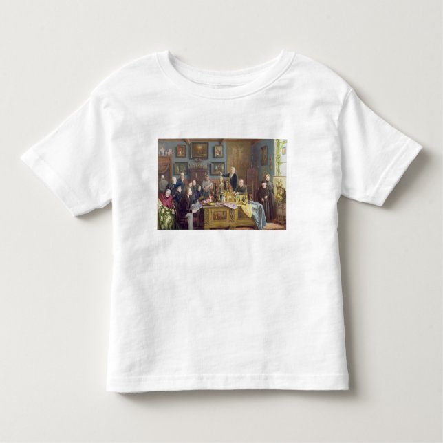 T-shirt Pour Les Tous Petits La vente aux enchères, 1910 (Devant)