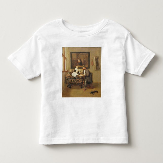 T-shirt Pour Les Tous Petits La vie studieuse, 1662 (Devant)