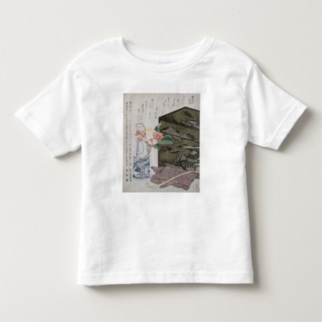 T-shirt Pour Les Tous Petits La vie toujours avec un Camelia, c.1820 (Devant)