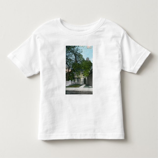 T-shirt Pour Les Tous Petits La vieille Chambre de sorcière, entrée principale (Devant)